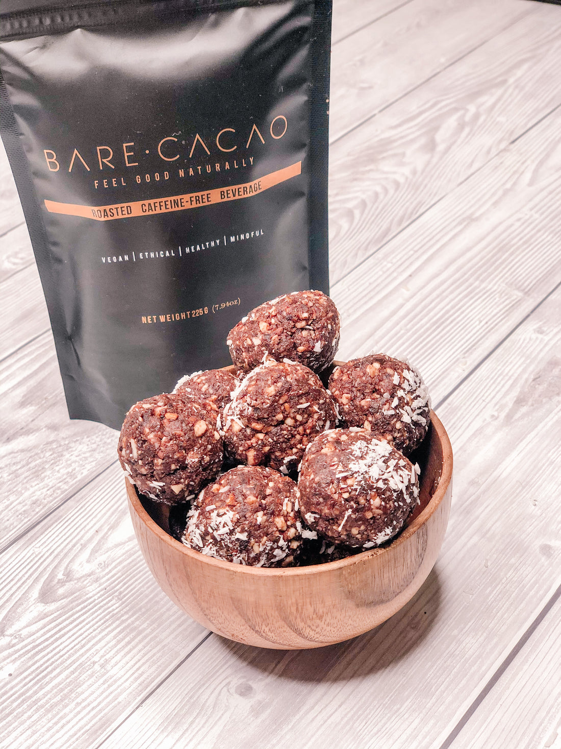 Cacao Snack Recipe: Bare Bliss Balls